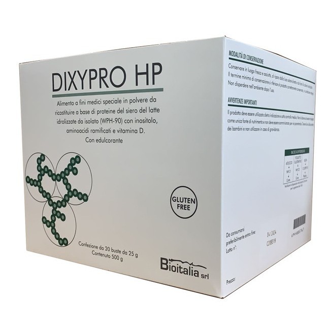 Dixypro Hp Cioccolato 20 Bustine 25 G Dixypro Hp Cioccolato 20 Bustine 25 G