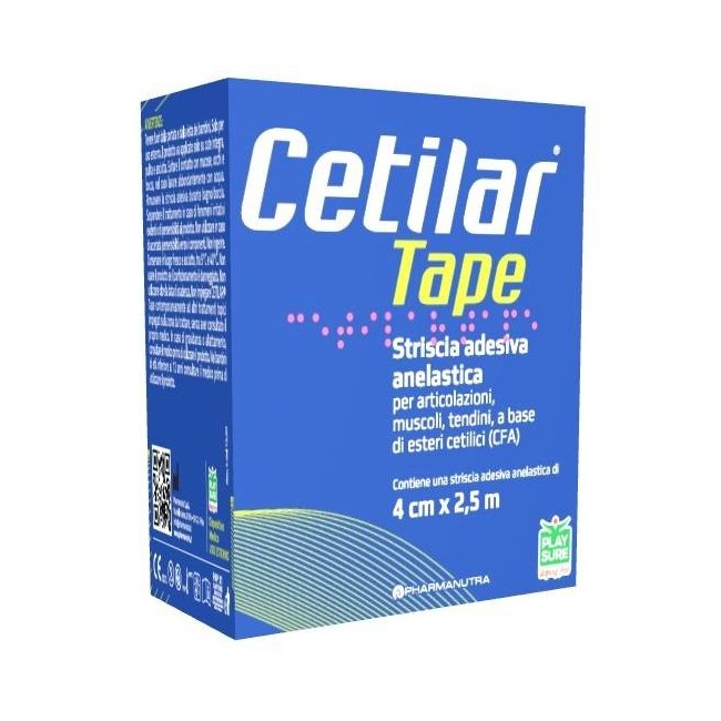 Striscia Adesiva Anelastica Cetilar Tape Cm 4 X 2,5 M