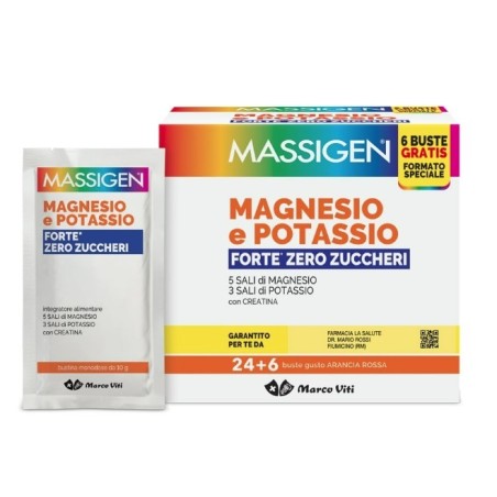 Magnesio Potassio Forte Zero Zucchero 24 Bustine