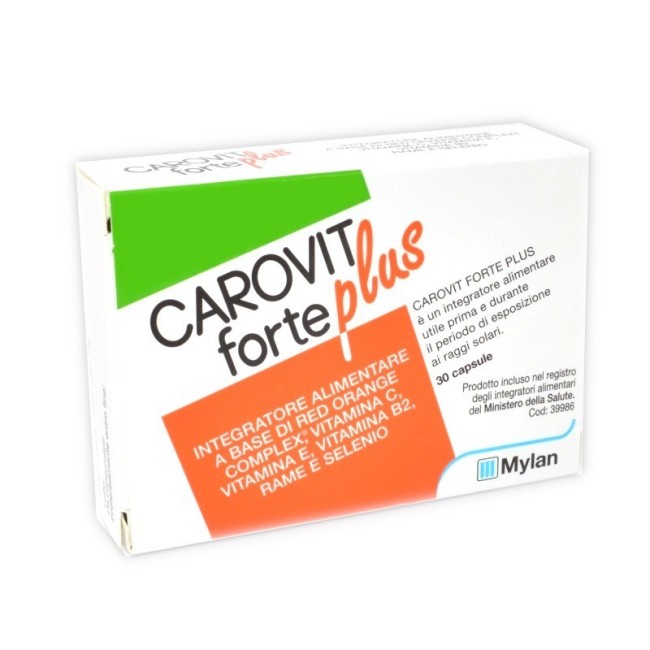 Carovit Forte Plus Programma Solare 30 Capsule Bl Carovit Forte Plus Programma Solare 30 Capsule Bl