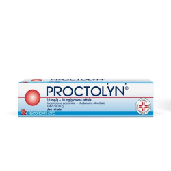 Proctolyn Crema Rettale 30 G 0,1 Mg/g + 10 Mg/g