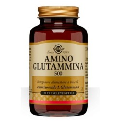 Amino Glutammina 500 50 Capsule Vegetali Amino Glutammina 500 50 Capsule Vegetali