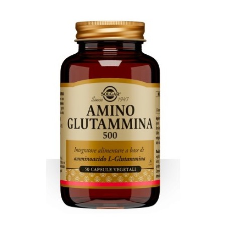 Amino Glutammina 500 50 Capsule Vegetali