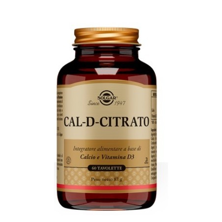 Cal D Citrato 60 Tavolette