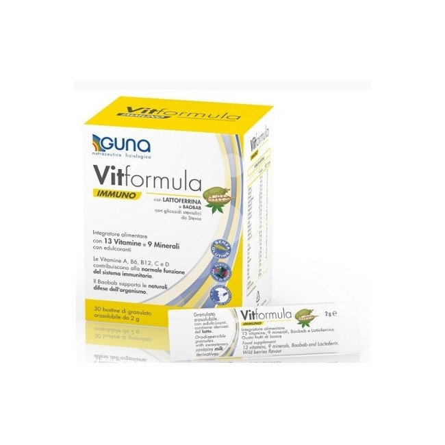Vitformula Immuno 30 Stick Da 2 G Vitformula Immuno 30 Stick Da 2 G