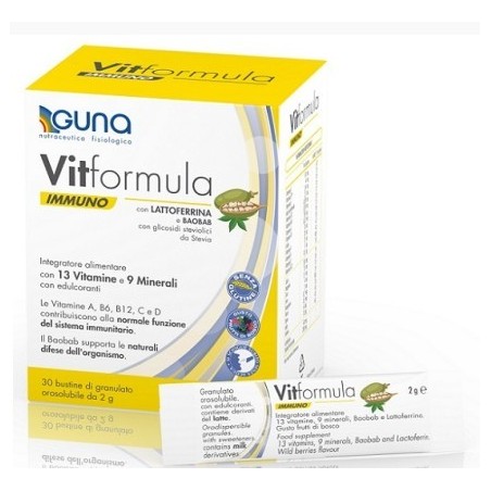 Vitformula Immuno 30 Stick Da 2 G Vitformula Immuno 30 Stick Da 2 G