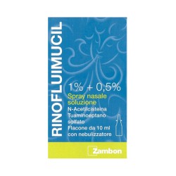 Rinofluimucil Spray Nasale Flaconcino 10 Ml 1% + 0,5%