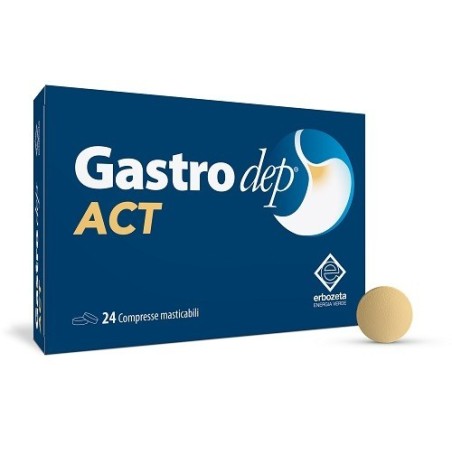Gastrodep Act 24 Compresse Masticabili