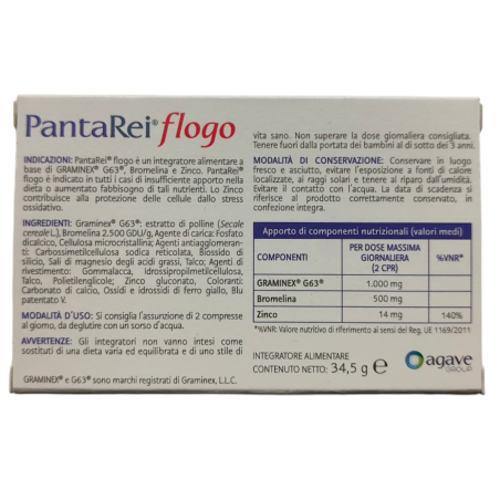 Pantarei Flogo 30 Compresse Pantarei Flogo 30 Compresse