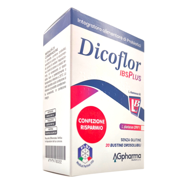 Dicoflor Ibsplus 20 Bustine Orosolubili Dicoflor Ibsplus 20 Bustine Orosolubili