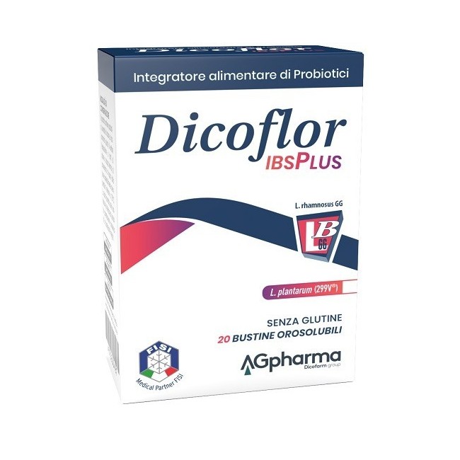 Dicoflor Ibsplus 20 Bustine Orosolubili Dicoflor Ibsplus 20 Bustine Orosolubili