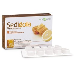 Apix Sedigola Miele Arancia 20 Pastiglie