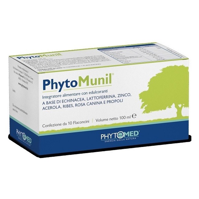 Phytomunil 10 Flaconcini Da 10 Ml Nuova Formulazione