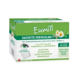 Eumill Salviette Perioculari 20 Pezzi