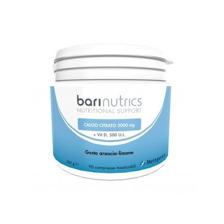 Barinutrics Calcio Citrato Arancia Limone Ita 90 Compresse