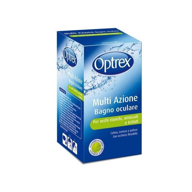 Bagno Oculare Optrex Multi Azione 300 Ml + Occhiera Flessibile