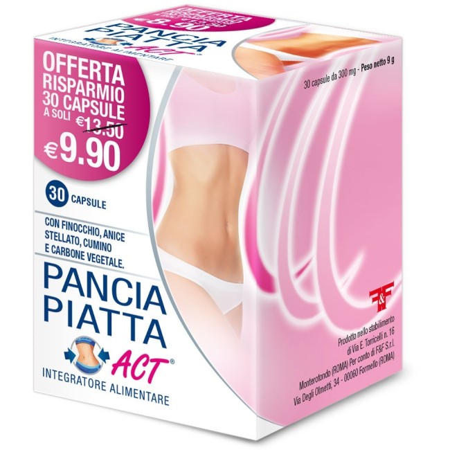 Pancia Piatta Act 30 Capsule Pancia Piatta Act 30 Capsule