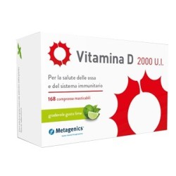 Vitamina D 2000 Ui 168 Compresse Masticabili