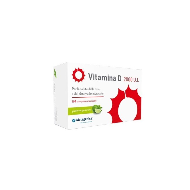 Vitamina D 2000 Ui 168 Compresse Masticabili