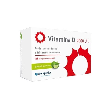 Vitamina D 2000 Ui 168 Compresse Masticabili