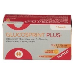 Glucosprint Plus Arancia 6 Fialoidi Da 25 Ml