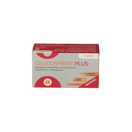 Glucosprint Plus Arancia 6 Fialoidi Da 25 Ml