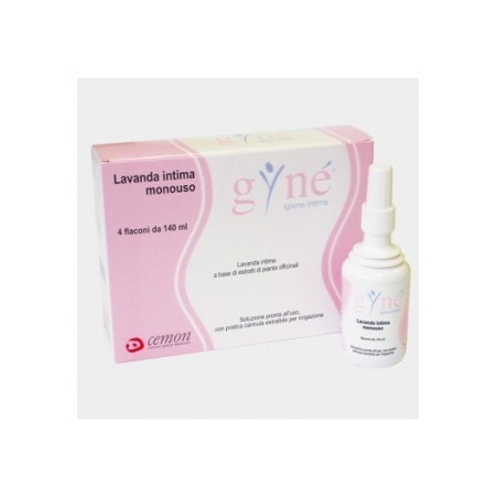 Gyne' Lavanda Vaginale 4 Flaconi Da 140 Ml