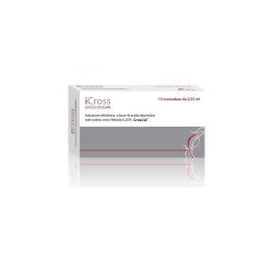 Icross Soluzione Oftalmica Acido Ialuronico Cross-linkato 0,2% 15 Monodosi Da 0,35 Ml