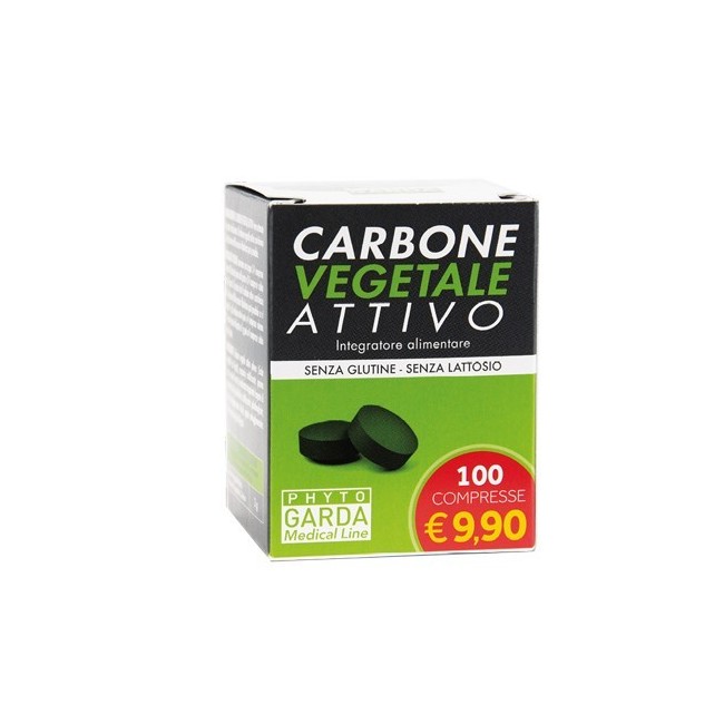 Carbone Vegetale Attivo 100 Compresse