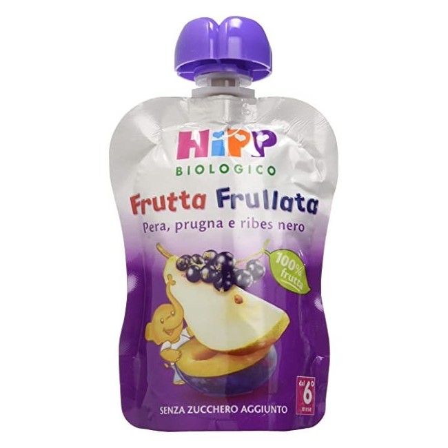 Hipp Bio Frutta Frullata Pera Prugna Ribes 90 G