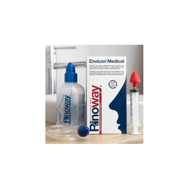 Rinoway Doccia Per Irrigazione Nasale + 15 Sali Isotonici