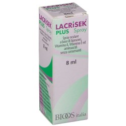 Lacrisek Plus Spray Senza Conservanti Soluzione Oftalmica 8 Ml