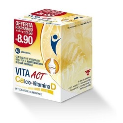 Vita Act Calcio + Vitamina D 60 Compresse