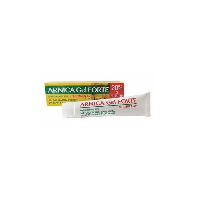 Arnica 10% Gel Forte Formula 50 72 Ml