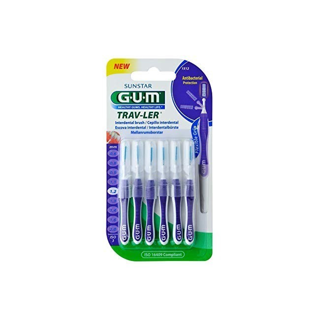 Gum Travler 1512 Scovo 1,2 6 Pezzi Gum Travler 1512 Scovo 1,2 6 Pezzi