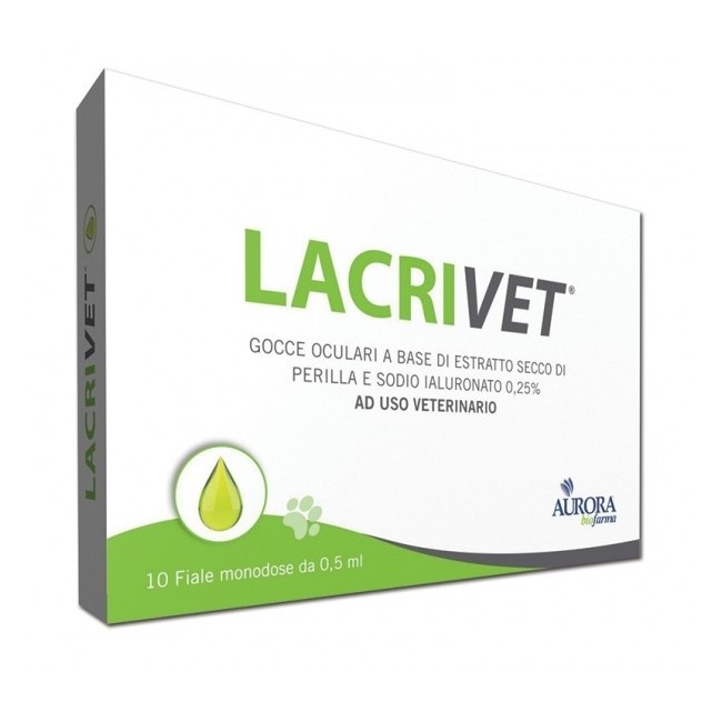 Lacrivet Gocce Oculari Strip 10 Flaconcini 0,5 Ml Lacrivet Gocce Oculari Strip 10 Flaconcini 0,5 Ml