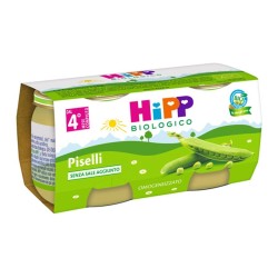 Hipp Bio Omogeneizzato Piselli 2x80 G