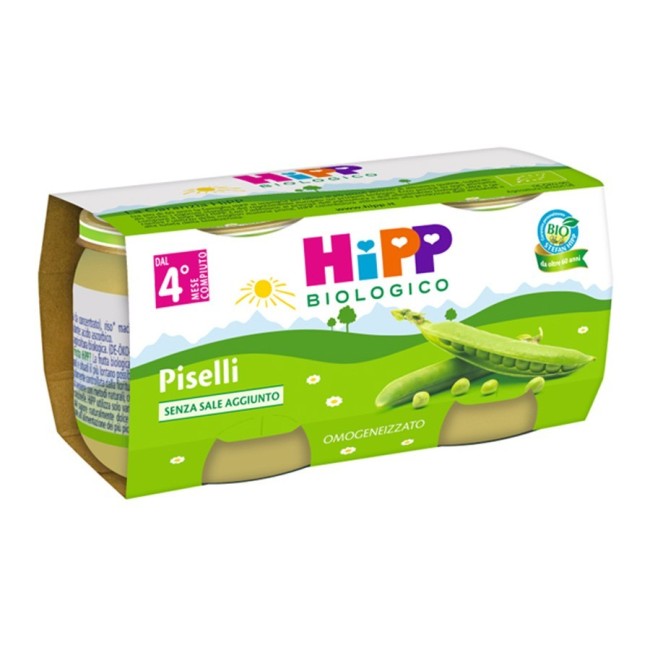 Hipp Bio Omogeneizzato Piselli 2x80 G Hipp Bio Omogeneizzato Piselli 2x80 G