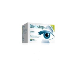 Blefastop Plus Garza In Cotone Piegata Con Filo Di Bario 28 Salviette Monouso + 1 Compressa Oculare Riscaldabile