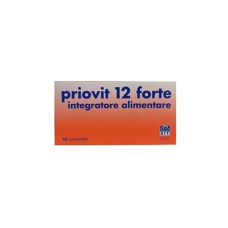 Priovit 12 Forte 40 Caramelle