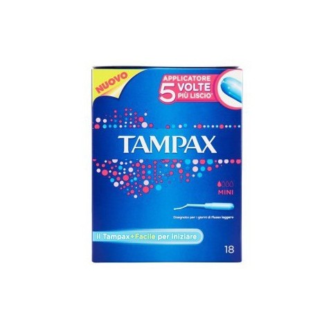 Tampax & Go Mini 18 Pezzi