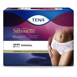 Pannolone A Mutandina Assorbente Tena Silhouette Blanc Large 5 Pezzi