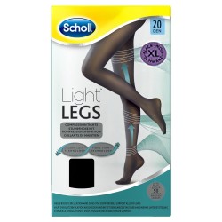 Scholl Lightlegs 20 Denari Taglia Xl Colore Nero 1 Paio