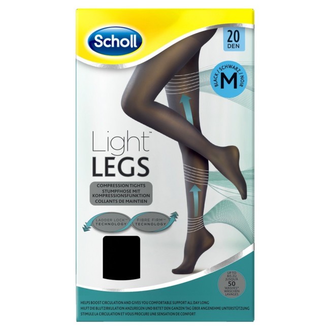 Scholl Lightlegs 20 Denari Taglia Xl Colore Nero 1 Paio Scholl Lightlegs 20 Denari Taglia Xl Colore Nero 1 Paio