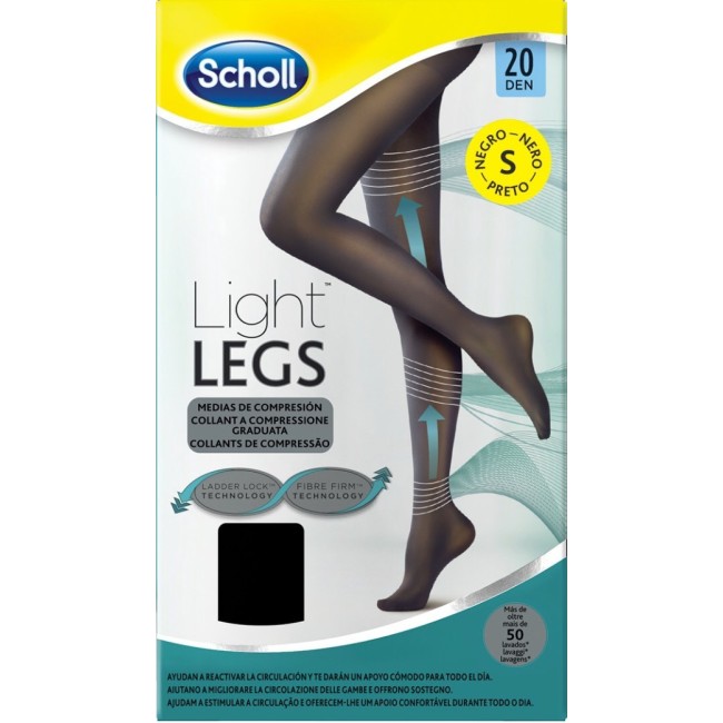Scholl Lightlegs 20 Denari Taglia Xl Colore Nero 1 Paio Scholl Lightlegs 20 Denari Taglia Xl Colore Nero 1 Paio