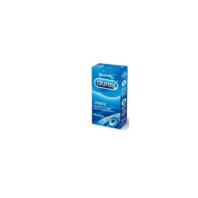 Profilattico Durex Settebello Jeans 6 Pezzi Profilattico Durex Settebello Jeans 6 Pezzi