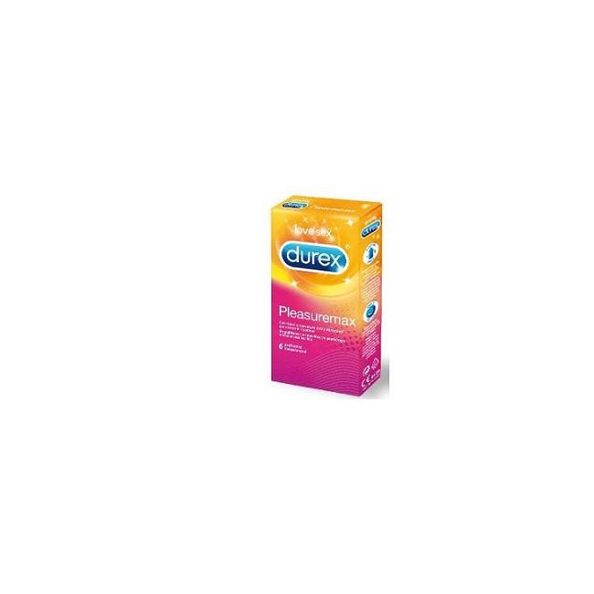 Profilattico Durex Pleasuremax Easyon 6 Pezzi Profilattico Durex Pleasuremax Easyon 6 Pezzi