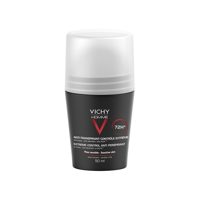 Vichy Homme Deo Roll-on Anti-traspirante 50 Ml Vichy Homme Deo Roll-on Anti-traspirante 50 Ml