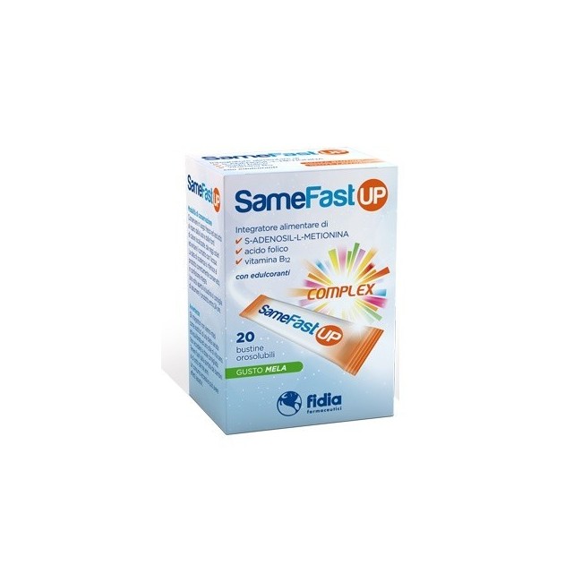 Samefast Up 20 Stick Pack Granulato Orosolubile Gusto Ananas