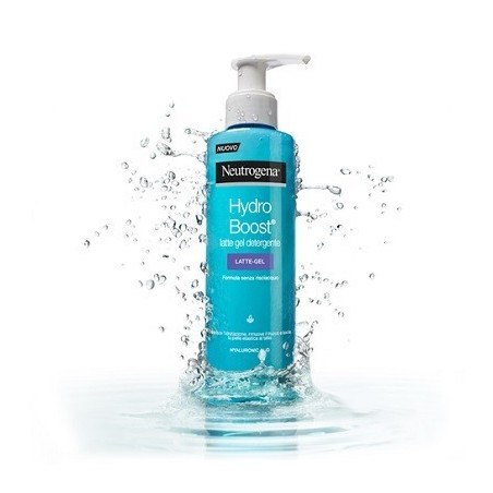 Neutrogena Hydro Boost Latte Gel Detergente 200 Ml